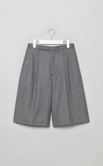 フランネルバミューダパンツ