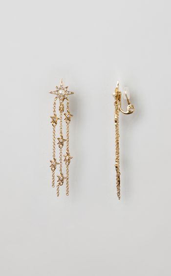 スターフリンジイヤリング