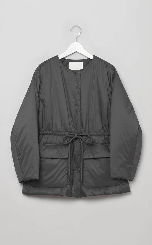 ドロストパフショートコート