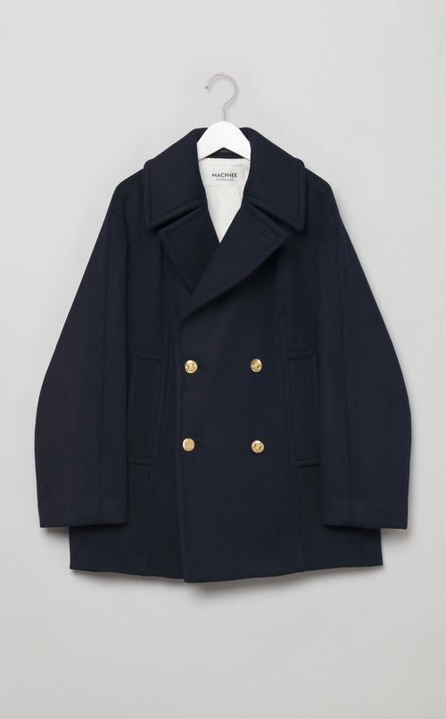 メルトンビーバーPコート