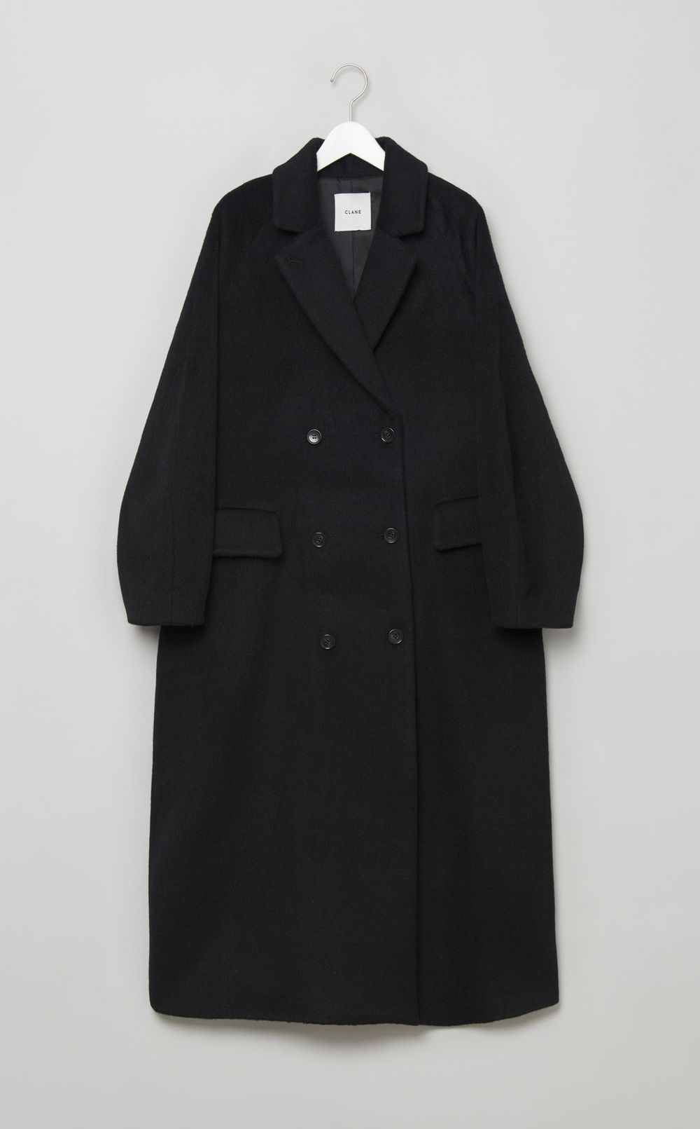 ダブルウールロングコート