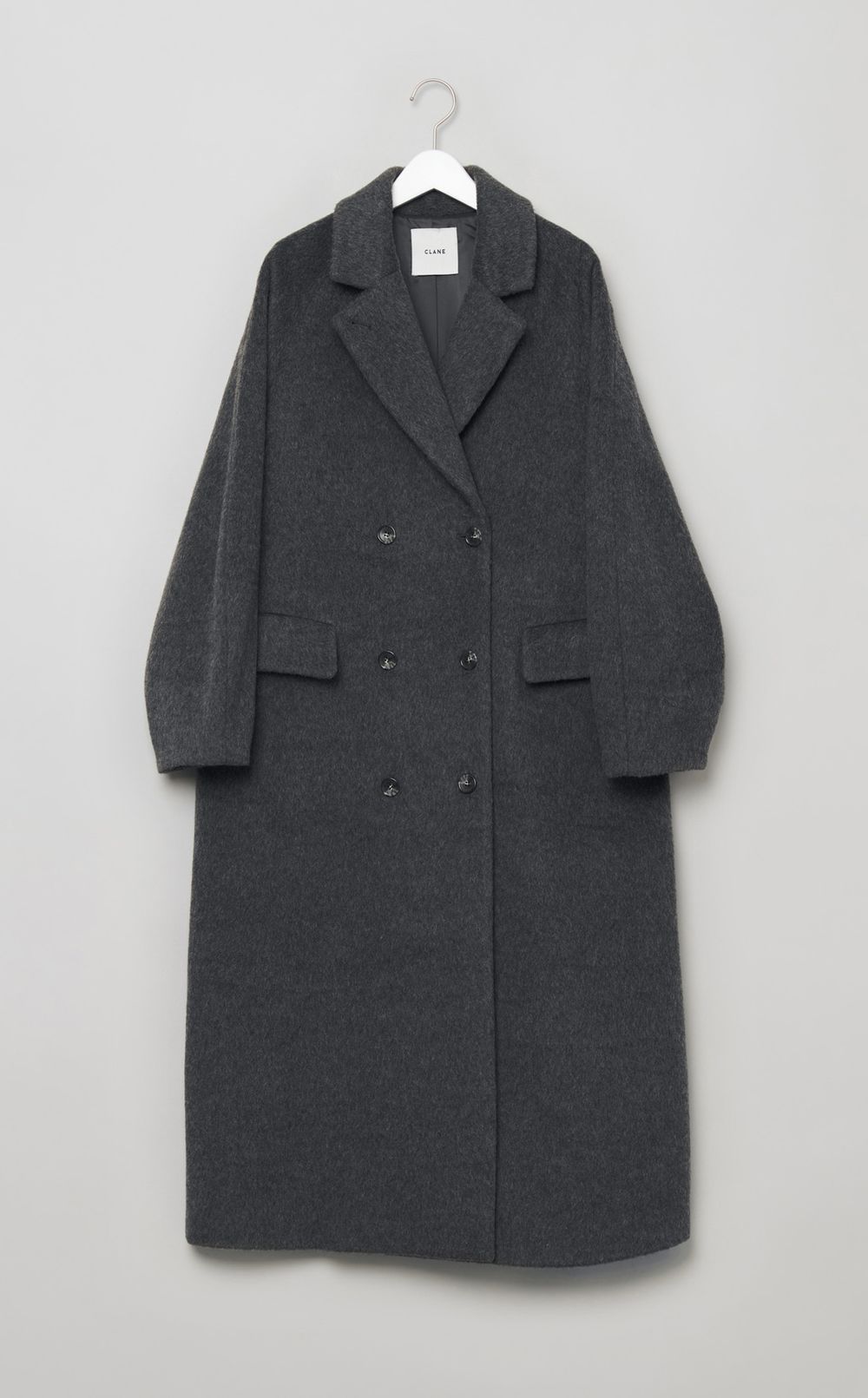 ダブルウールロングコート