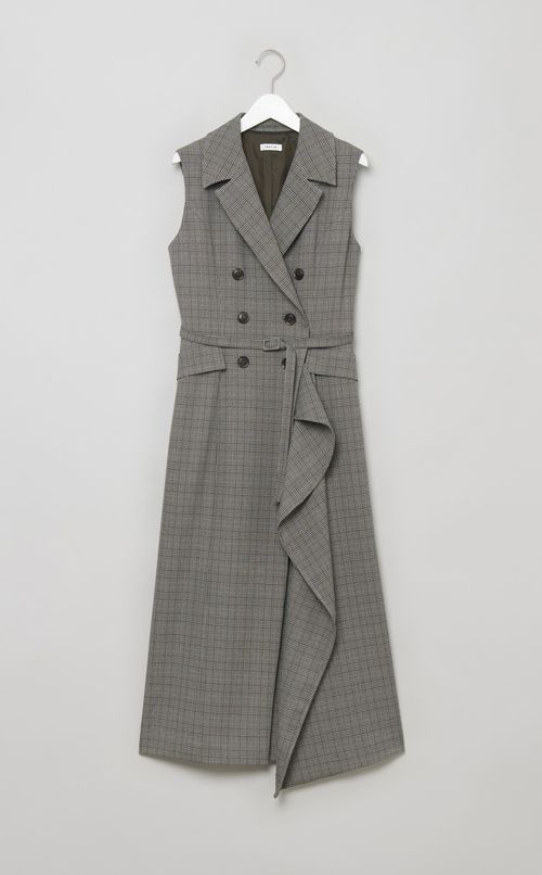 ダブルブレストワンピース