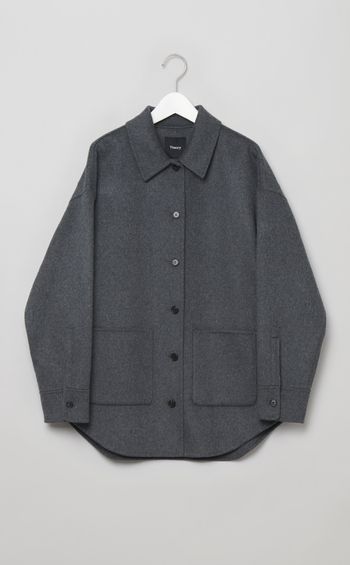 オーバーサイズシャツジャケット