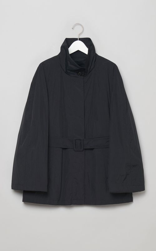 ベルテッドスタンドカラーブルゾン