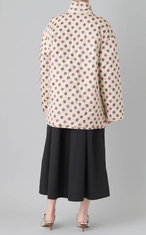 リバーシブルプリントブルゾン