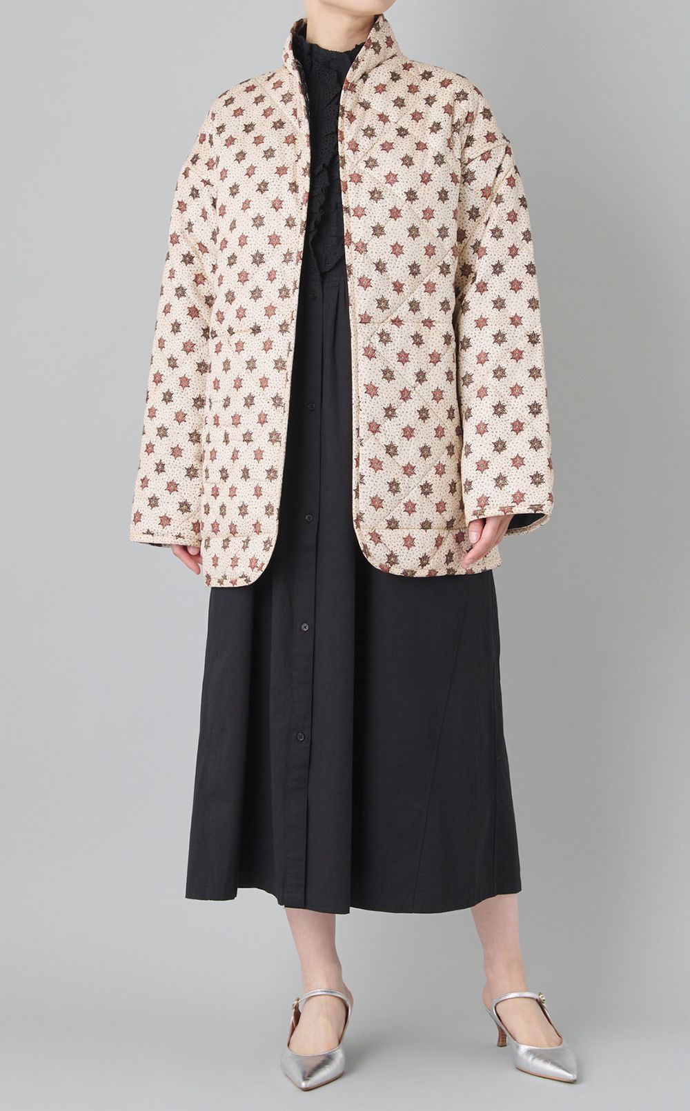 リバーシブルプリントブルゾン