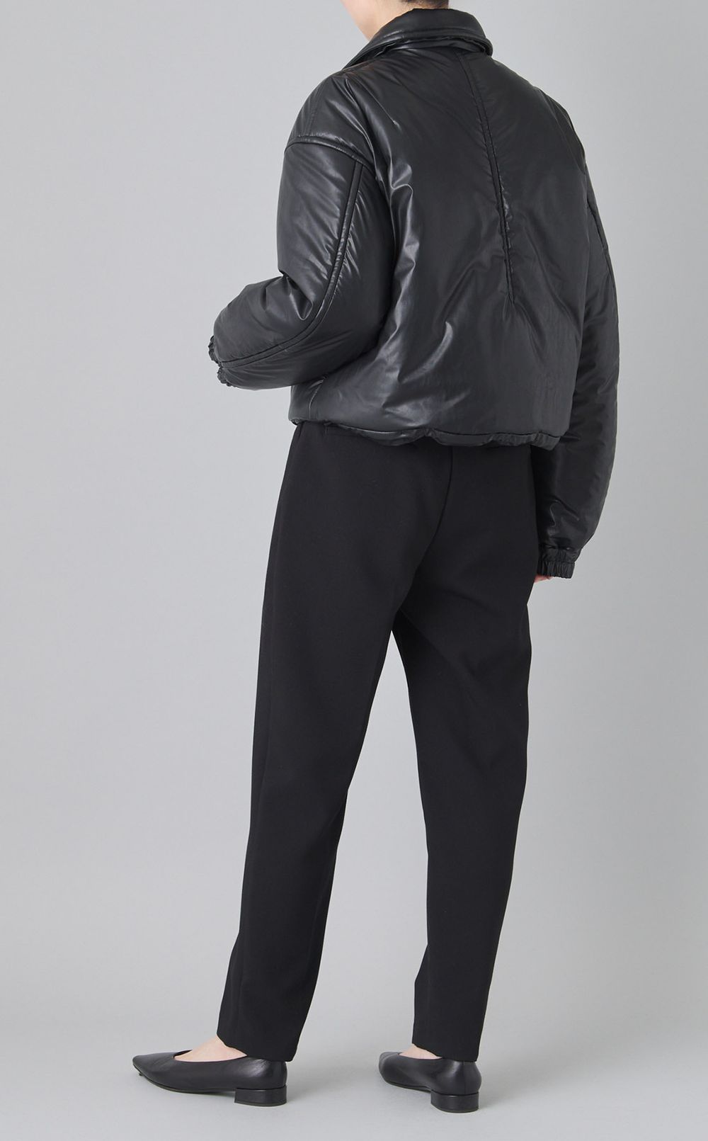 中綿ショートブルゾン