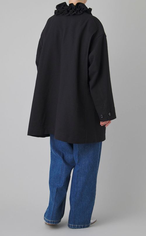 フリルカラーハンティングジャケット