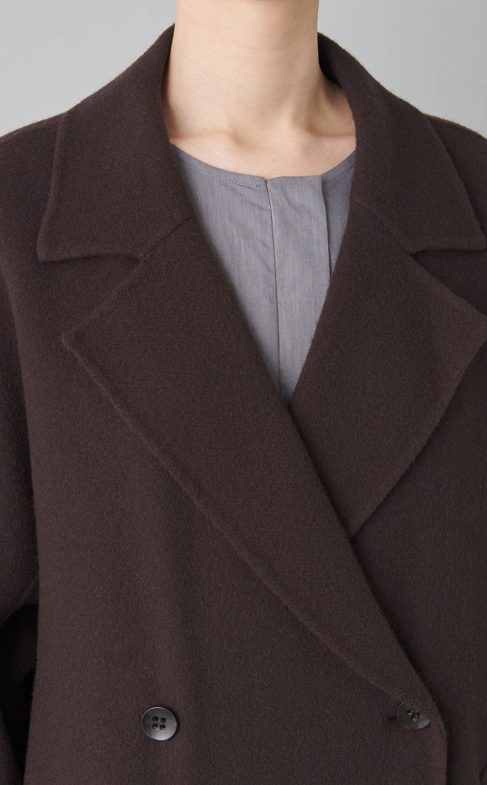 ウールリバーチェスターロングコート