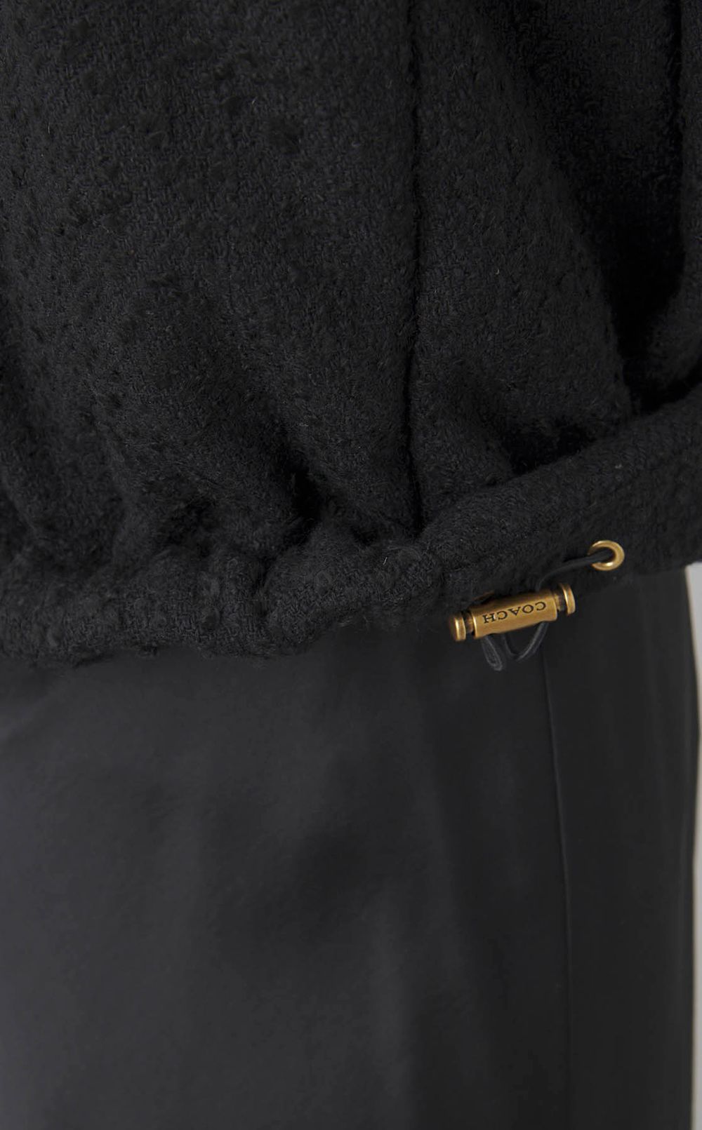 ブークレー中綿クロップダウンブルゾン