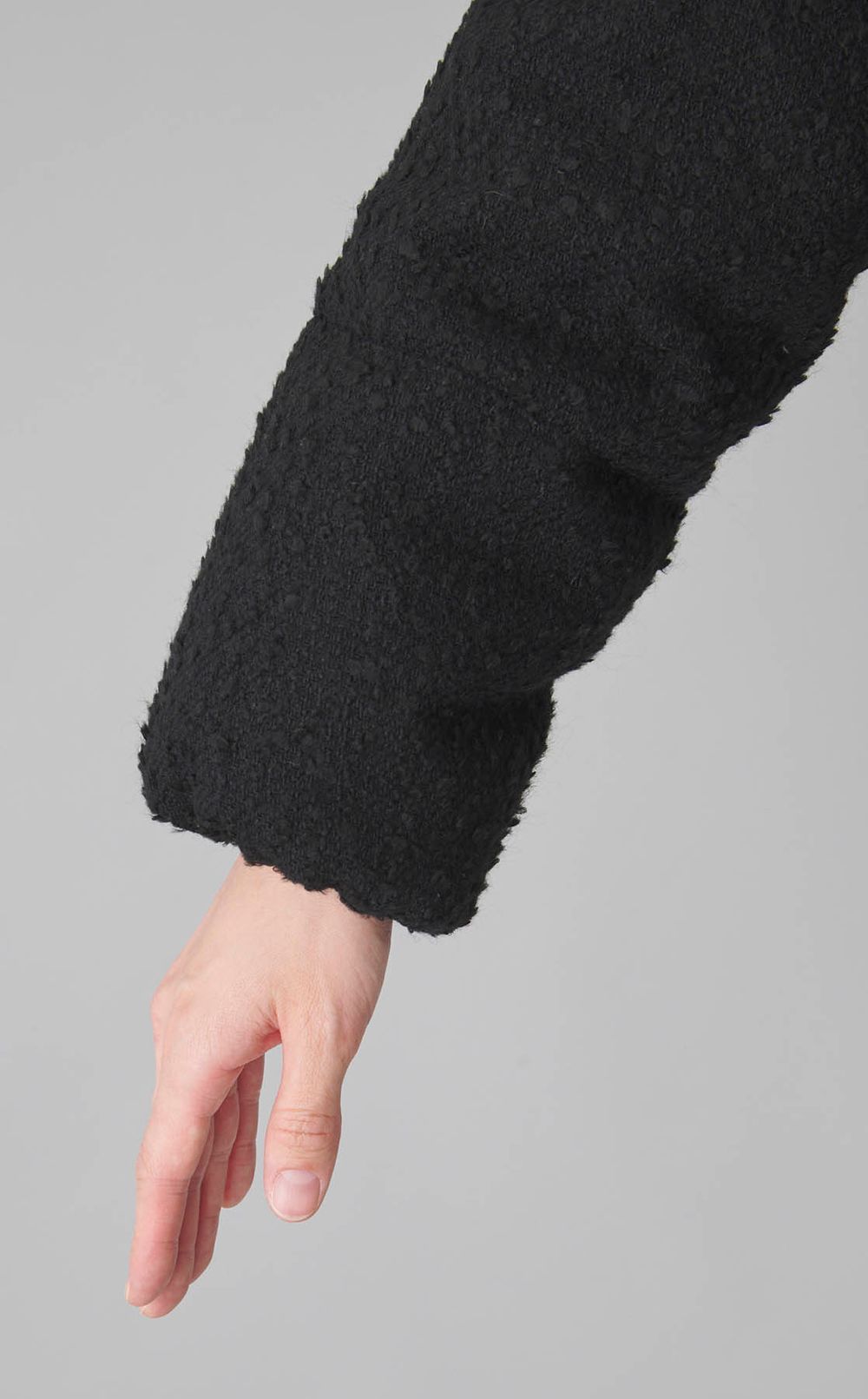 ブークレー中綿クロップダウンブルゾン