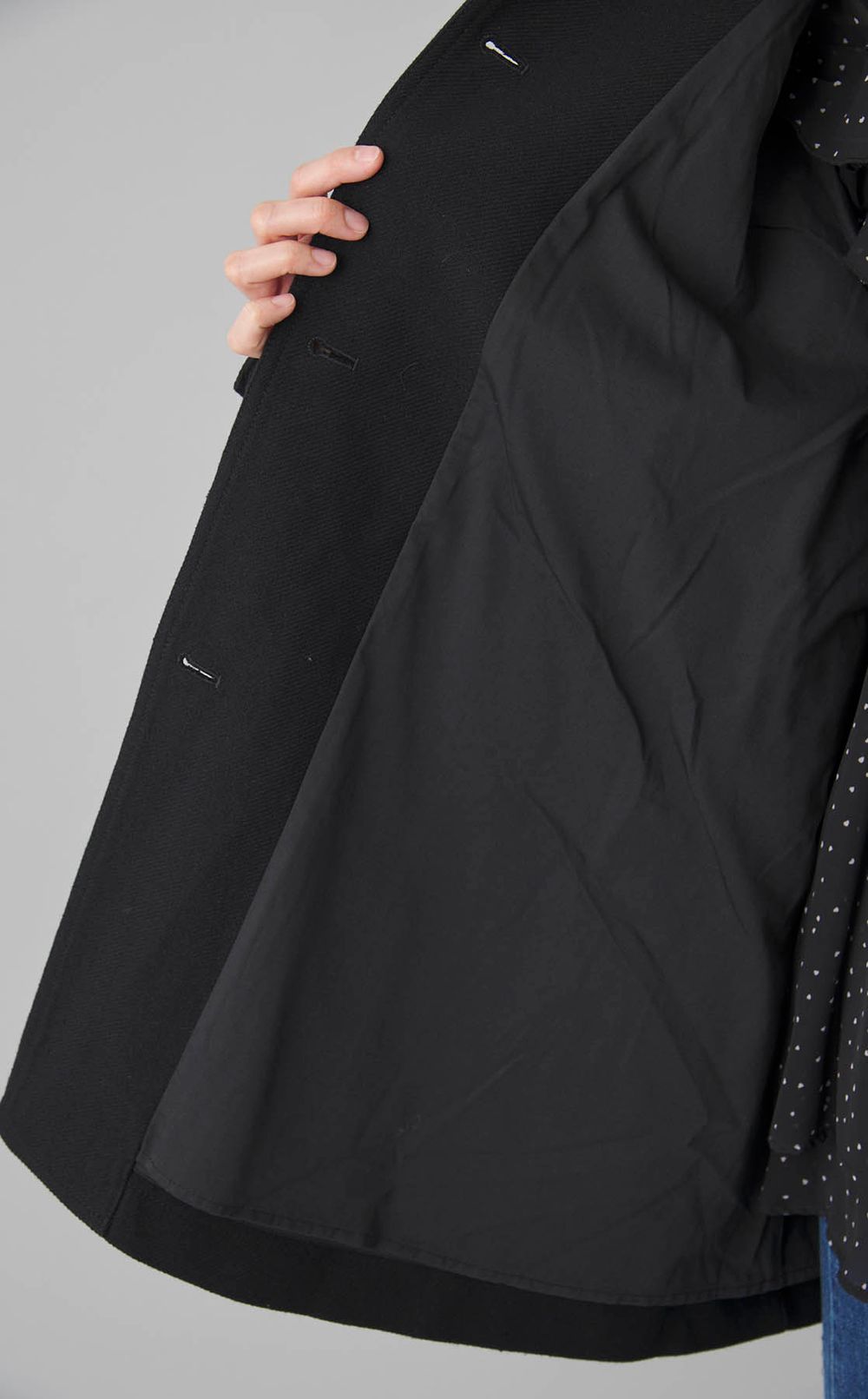 フリルカラーハンティングジャケット