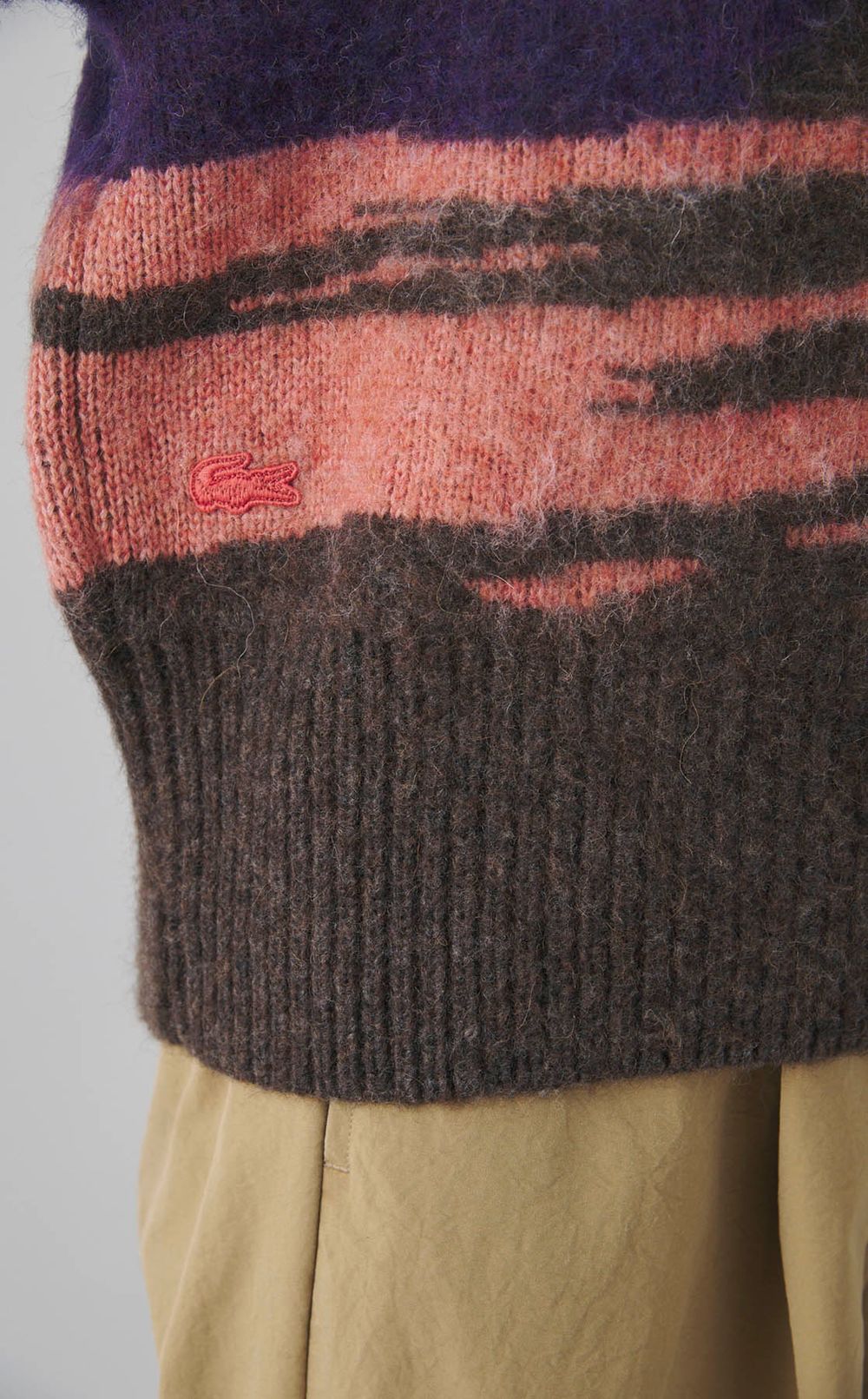 マルチカラーインターシャニット