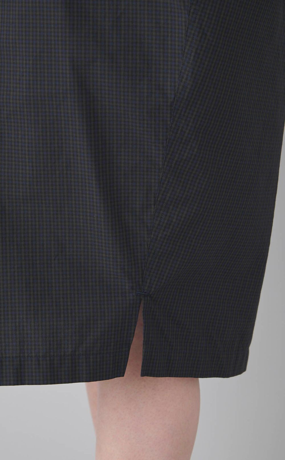 ショールレイヤードシャツワンピース