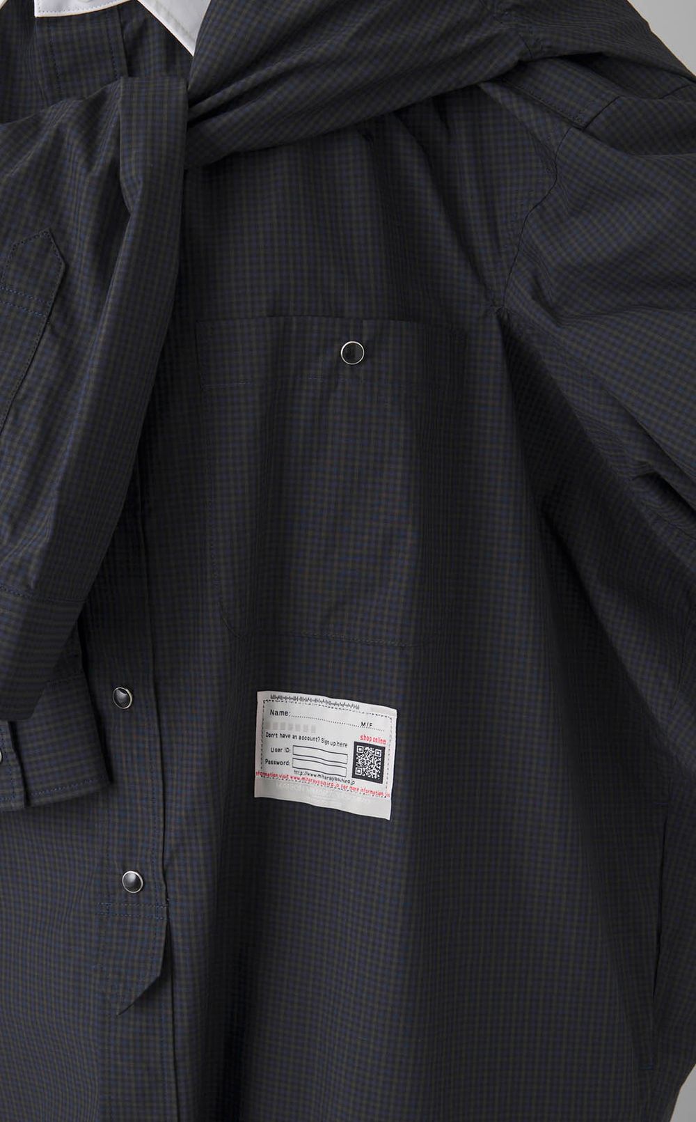 ショールレイヤードシャツワンピース