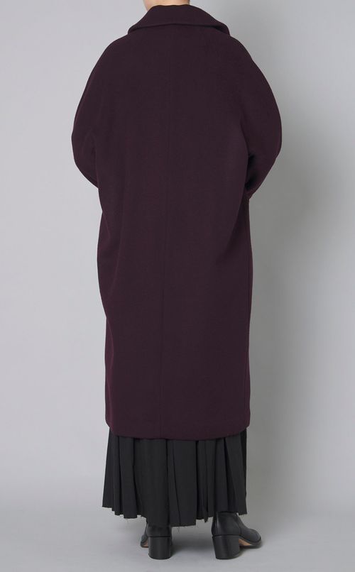 ウールテーラードテントコート