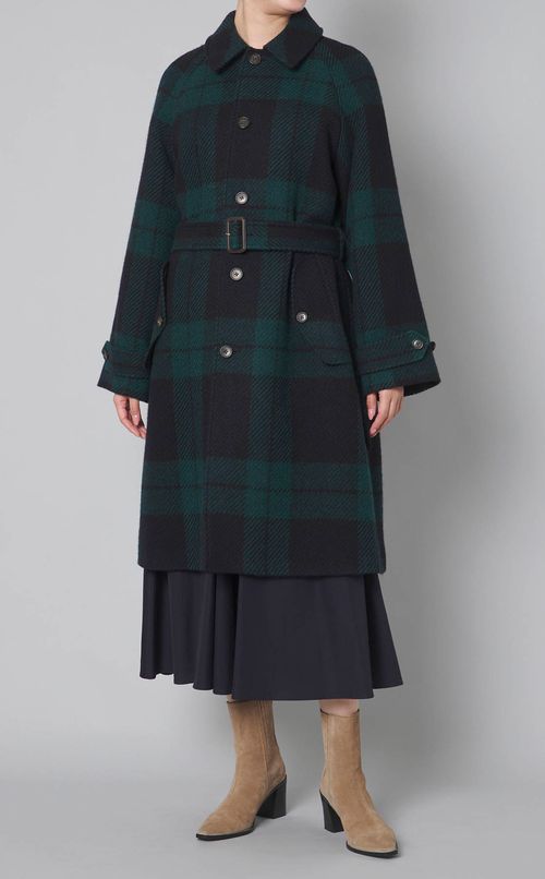 ブラックウォッチAラインコート