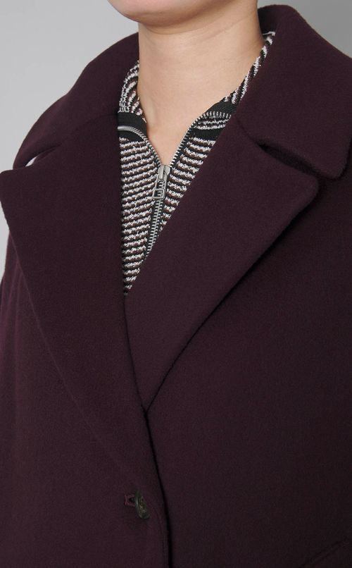 ウールテーラードテントコート