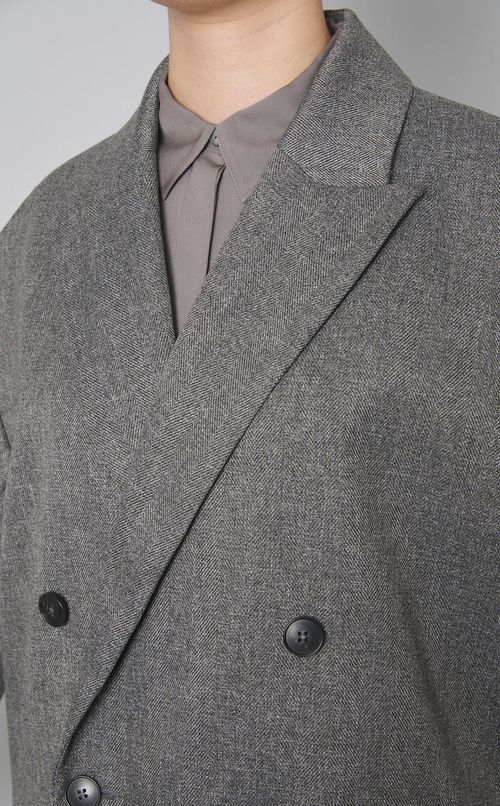 テックツイードオーバージャケット