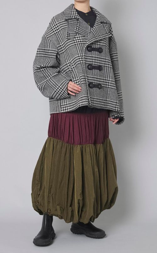 バルーンシャツワンピース