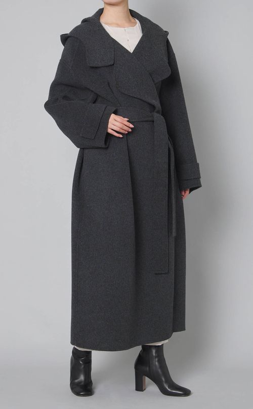 コンフォートサテンロングワンピース