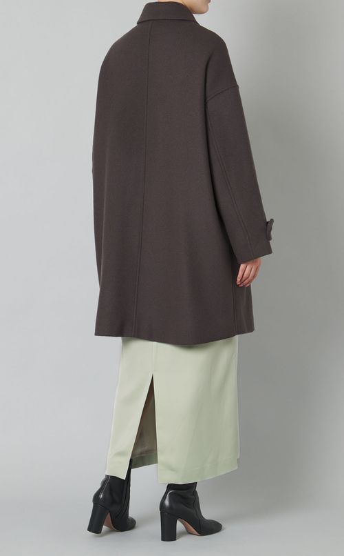 ミドル丈ステンカラーコート