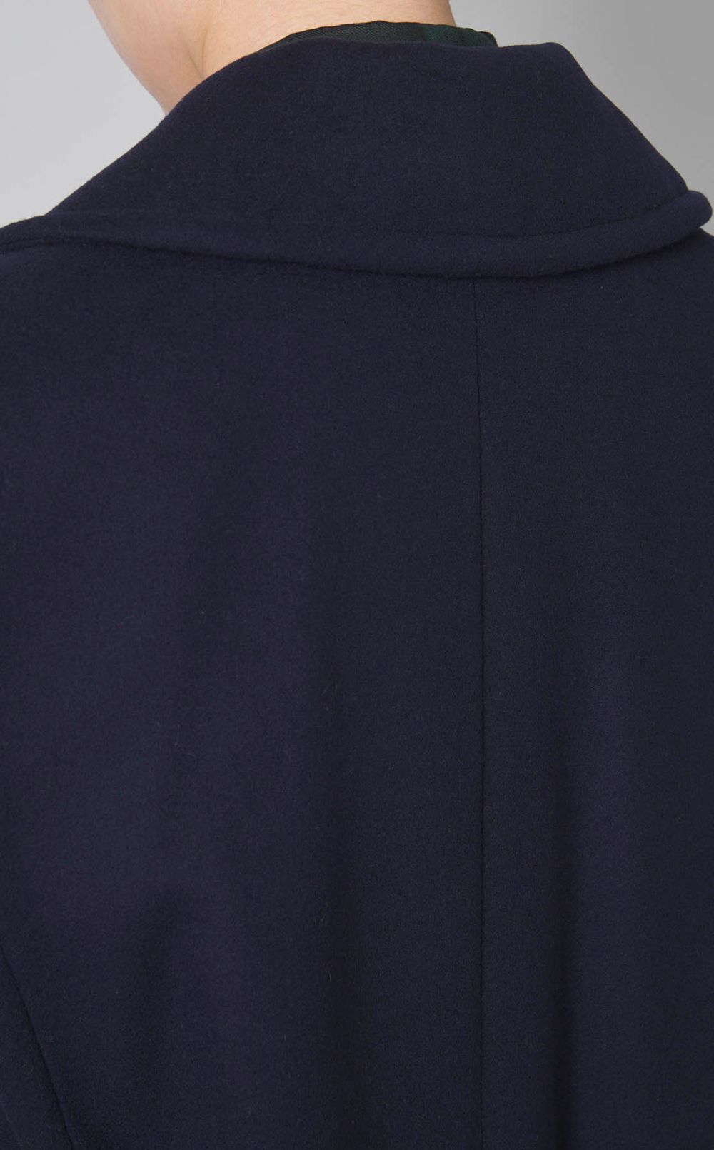 ウールロングピーコート