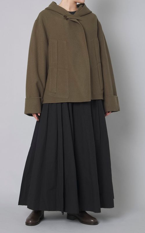 ランダムタックボリュームスカート