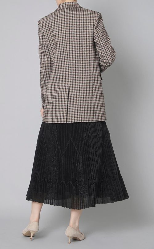 ガンクラブチェックテーラードジャケット