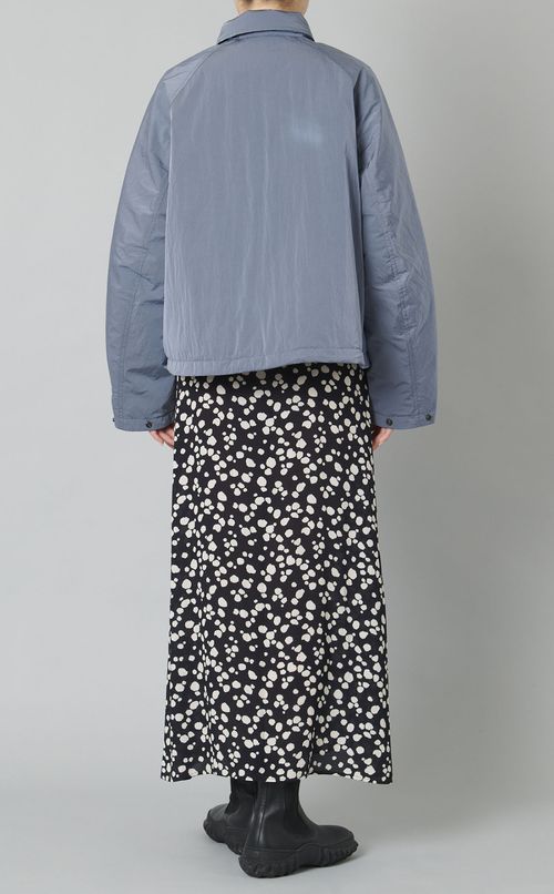 リサイクルナイロンショートダウン