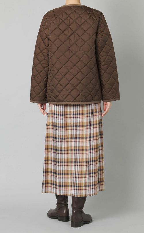 ウールキルティングジャケット