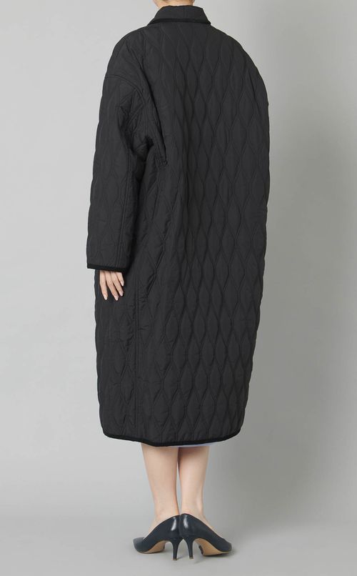 リバーシブルキルティングコート