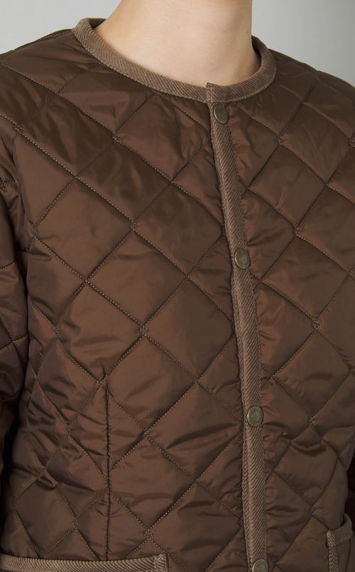 ウールキルティングジャケット