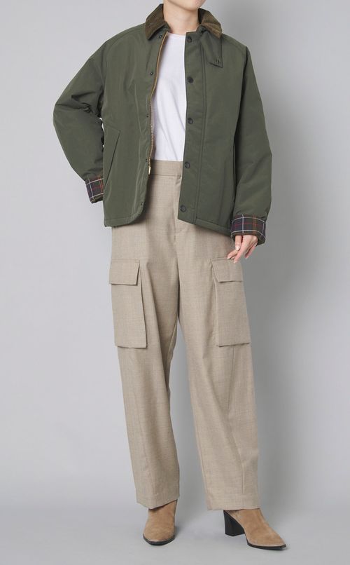 トランスポート中綿ショートブルゾン