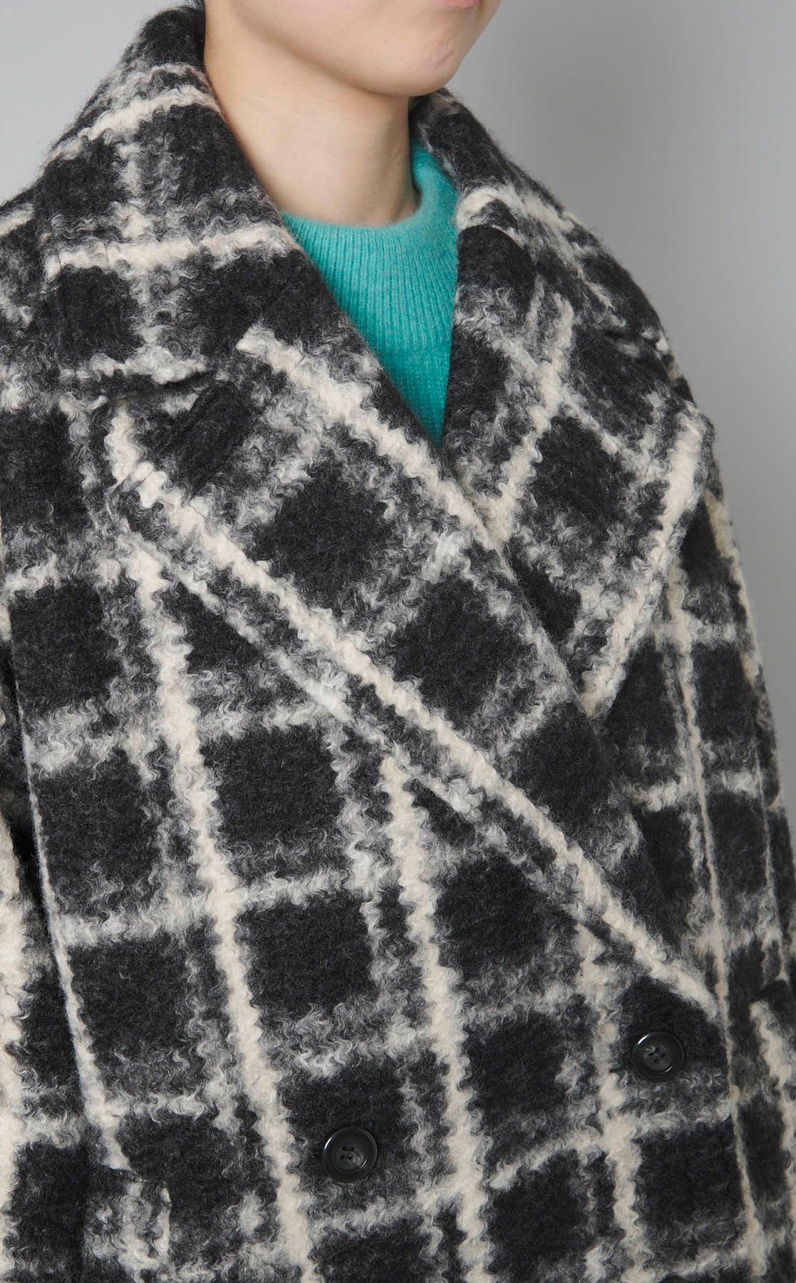 msml　ウールチェックコート AMBIDEX Store △○ブリティッシュウールツイード マイクロ