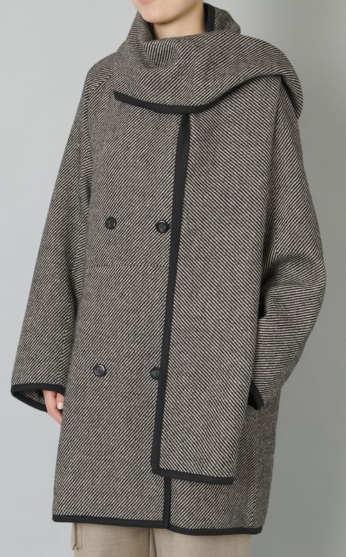 マフラーテントコート