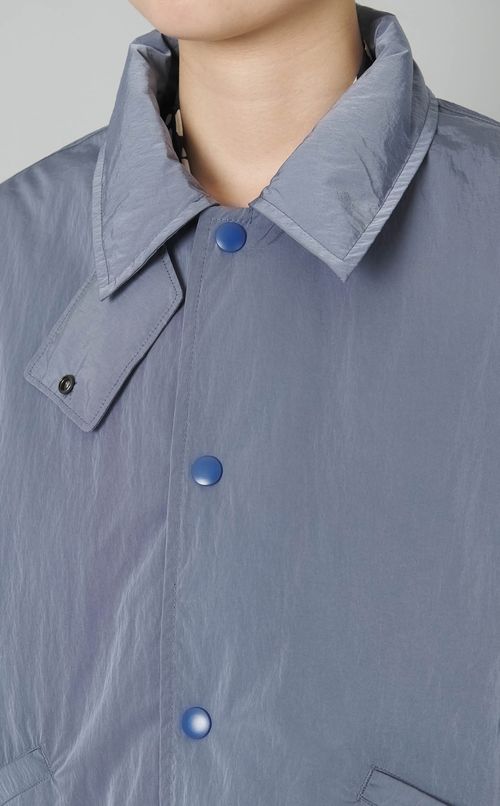 リサイクルナイロンショートダウン