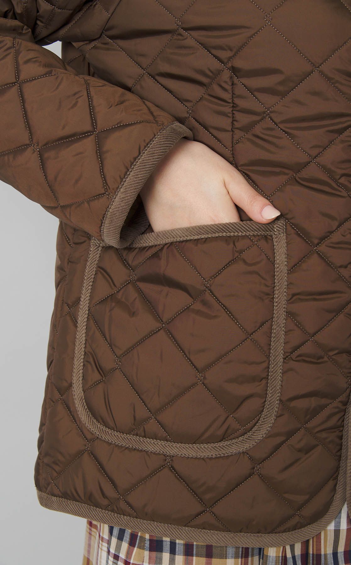 LAVENHAM｜ウールキルティングジャケット