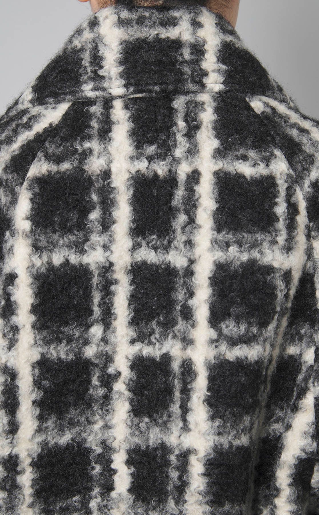 MAISON SPECIAL｜チェックオーバーミドルコート