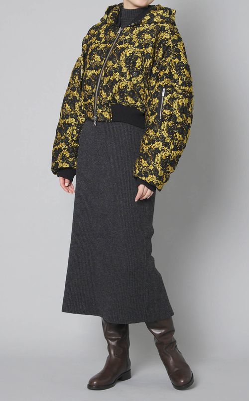 ジャガードリバーシブルショートMA-1