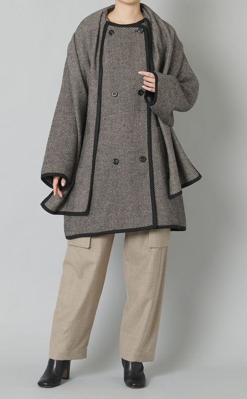 マフラーテントコート