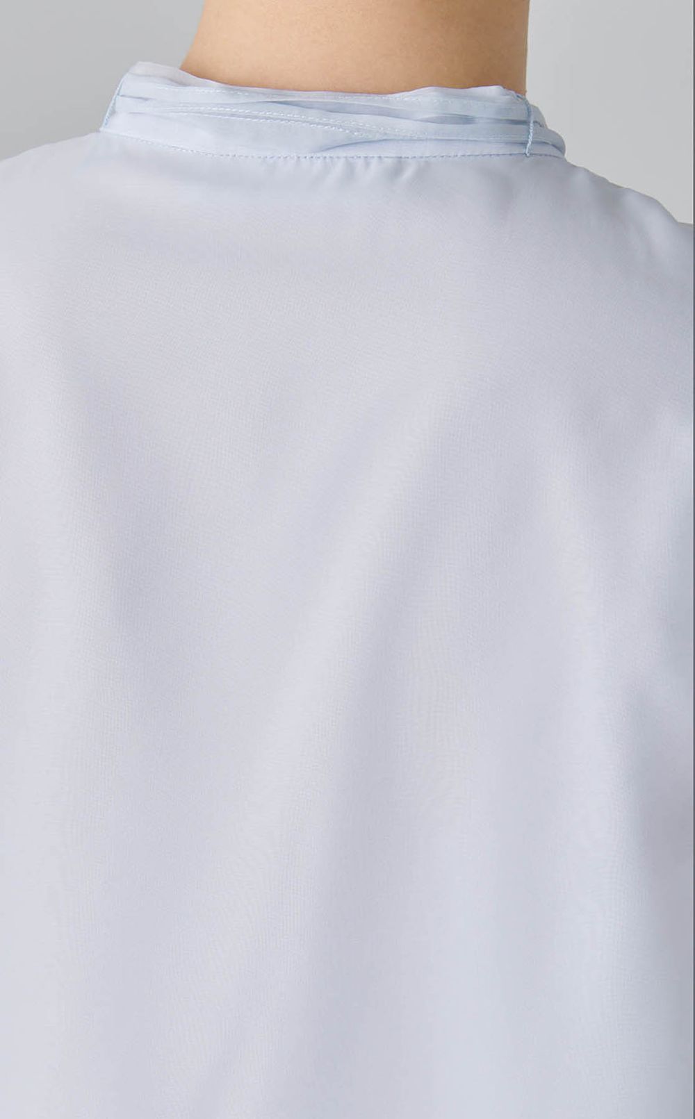 ニットコンビレイヤードブラウス