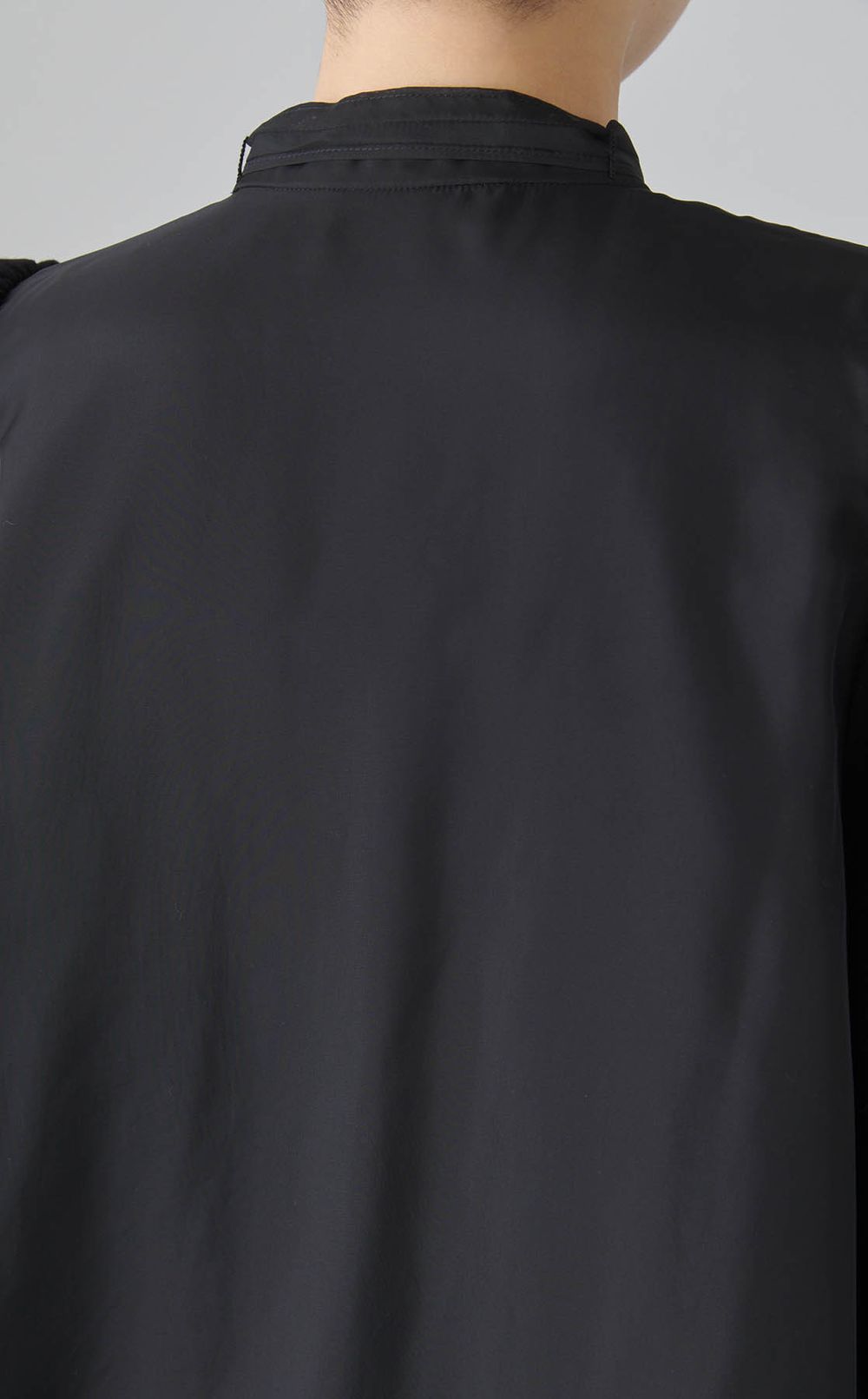 ニットコンビレイヤードブラウス