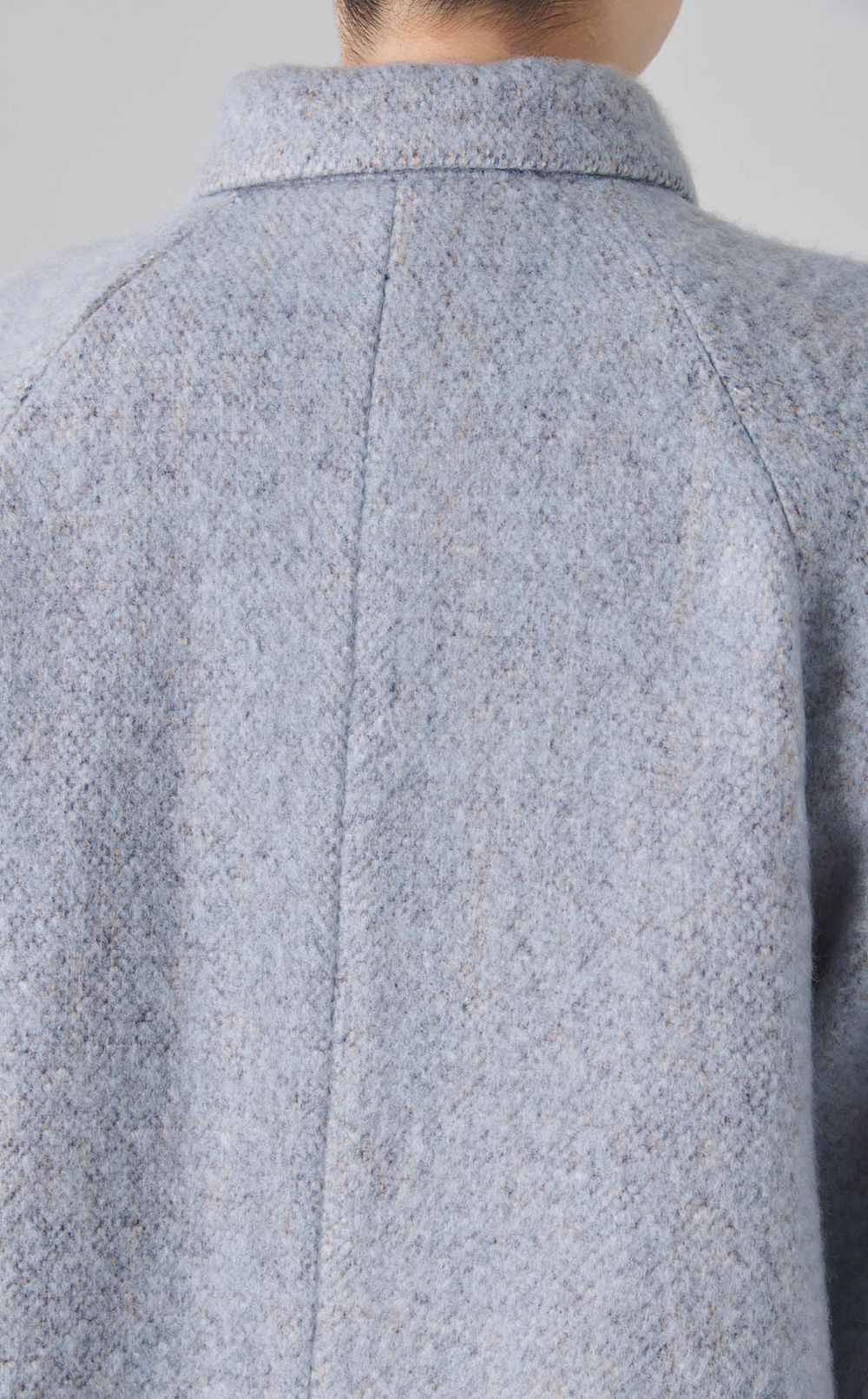 ループツイードダブルコート