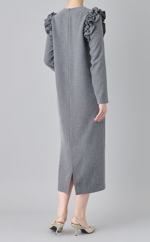 ヘリンボーンコクーンドレス