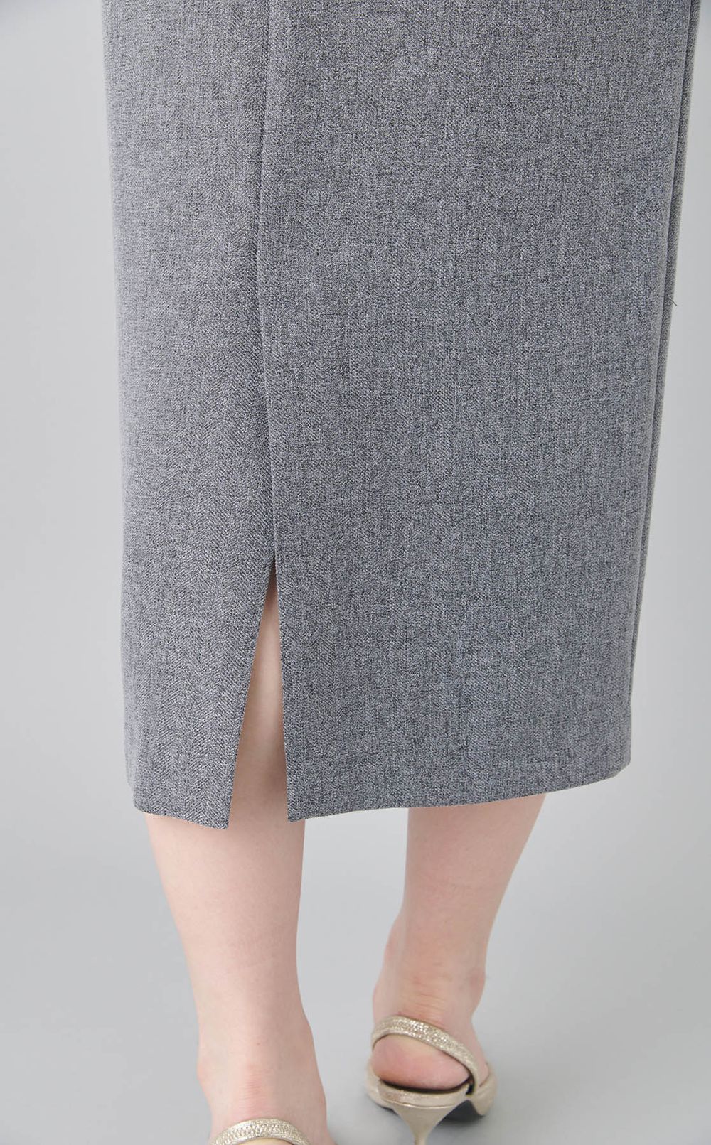 ヘリンボーンコクーンドレス