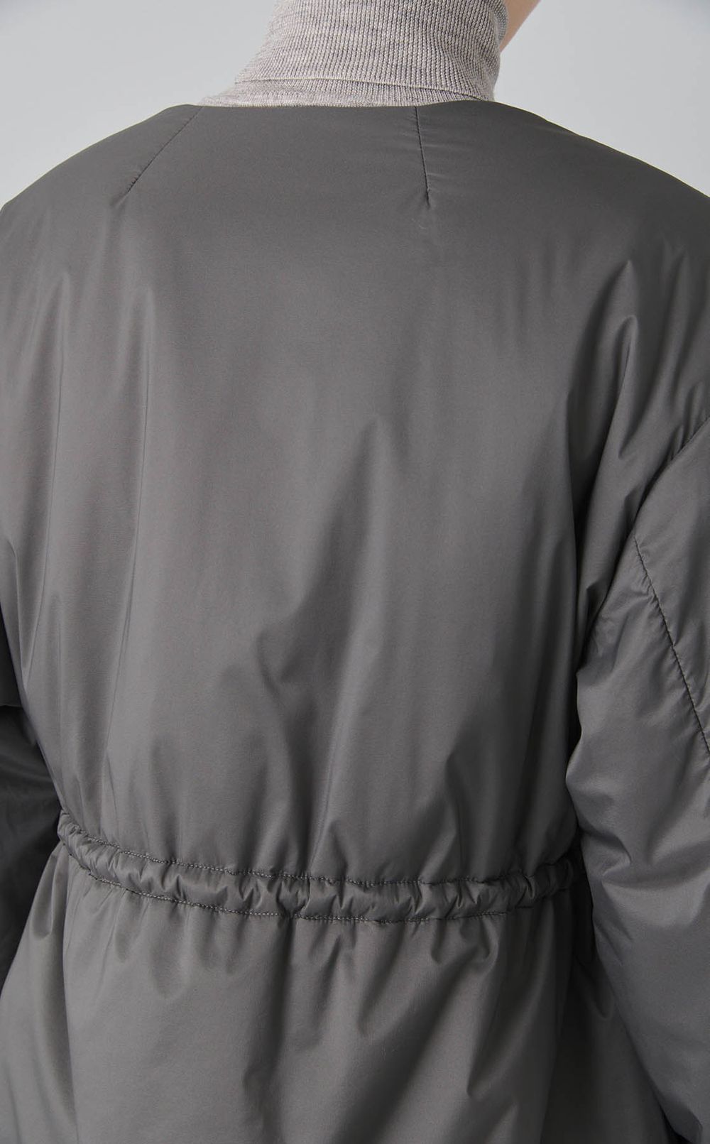 ドロストパフショートコート