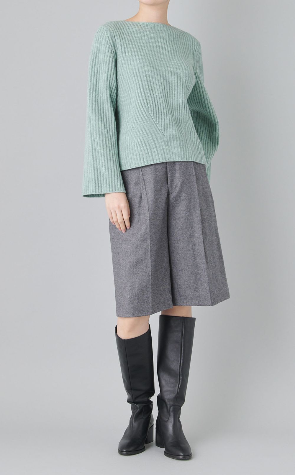 フランネルバミューダパンツ