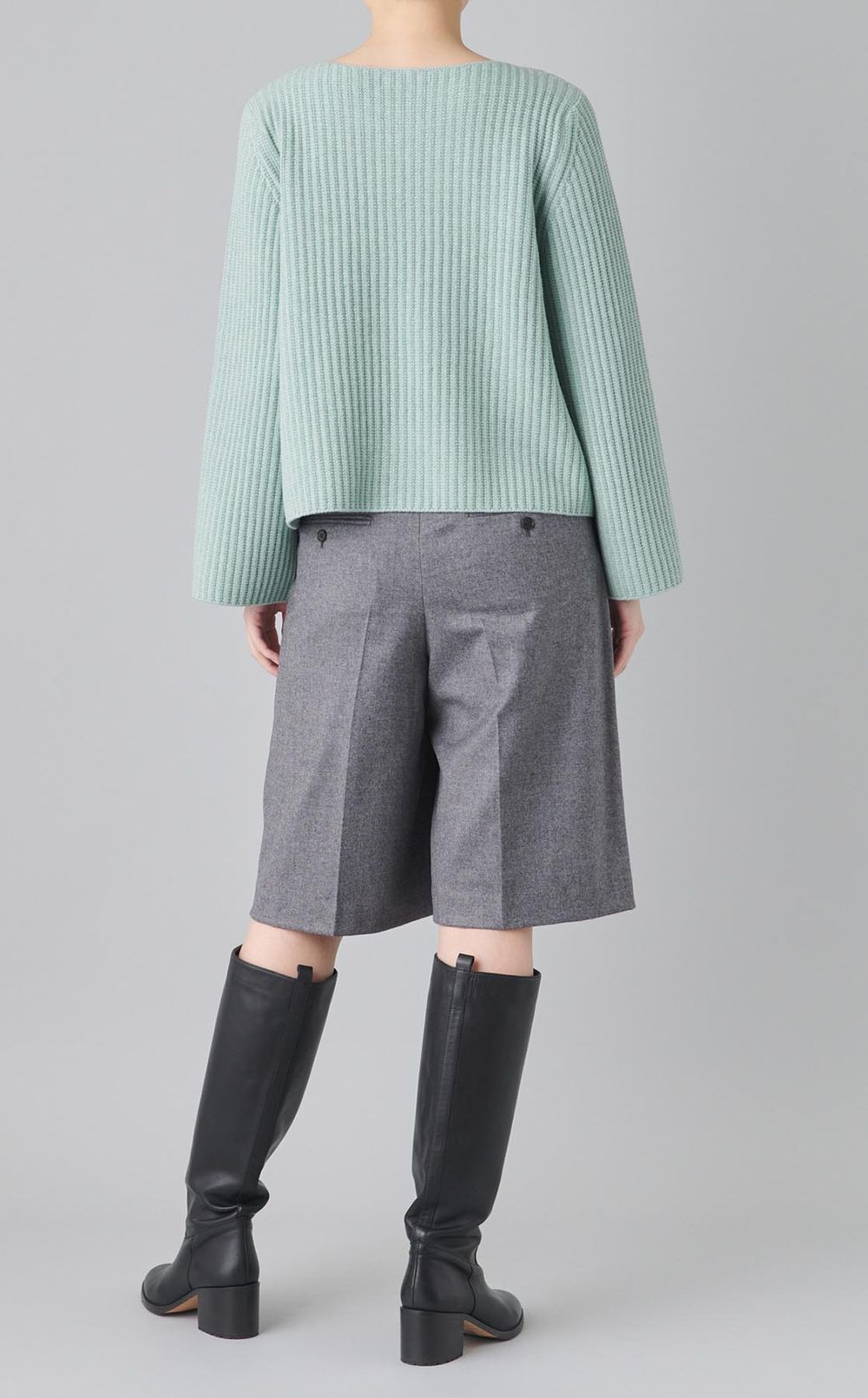 フランネルバミューダパンツ